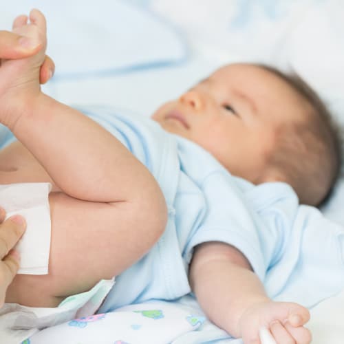 Changing wipes, baby care