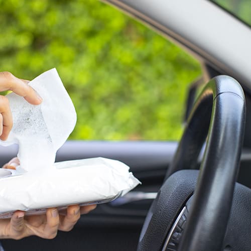 Vehicle wipes, Home care product